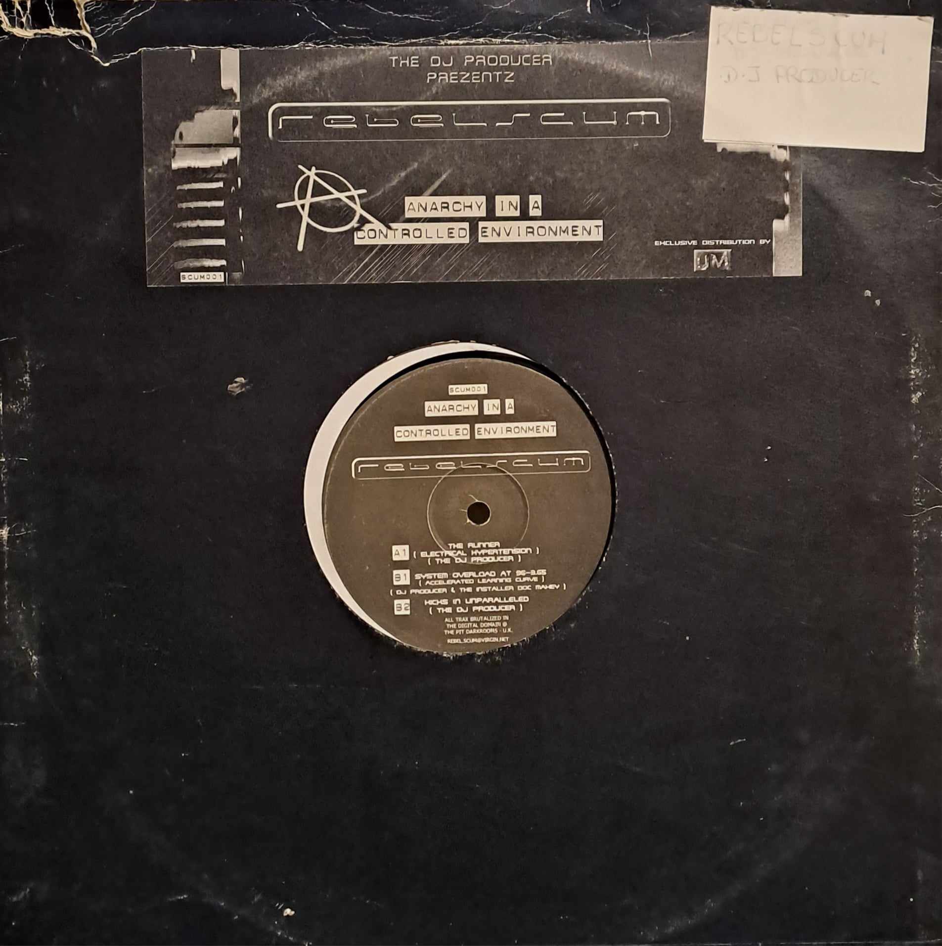 Rebelscum 01 - vinyle hardcore